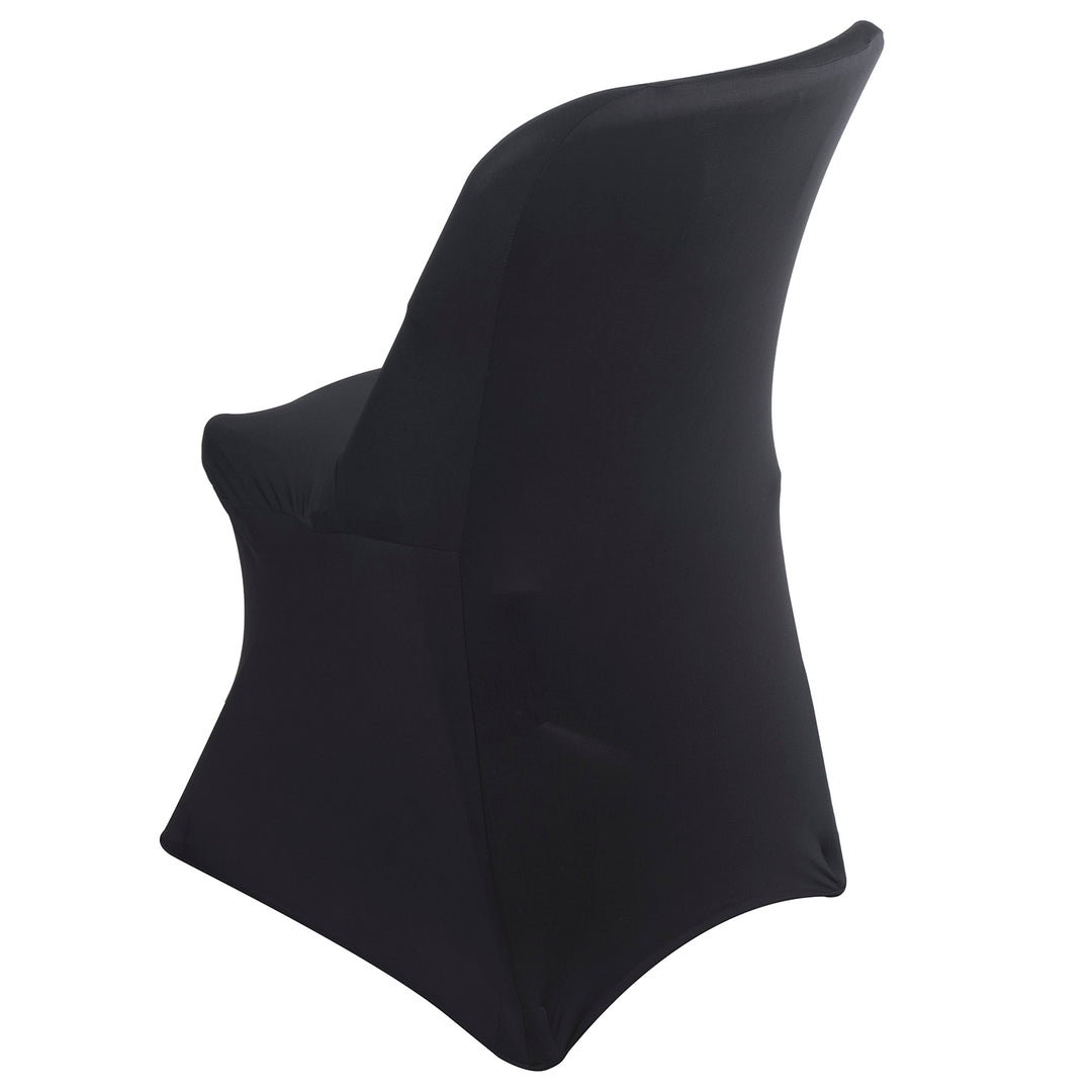 GreenBlue Black Catering Chair Cover, 88x50x45 cm, Spandex, GB373, 2 pieces