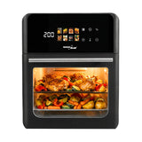 GreenBlue AIR FRYER Oil-Free Air Fryer, 1800W, 10L capacity, 8 programs, accessories, timer, GB950 + 100 16cm paper liners