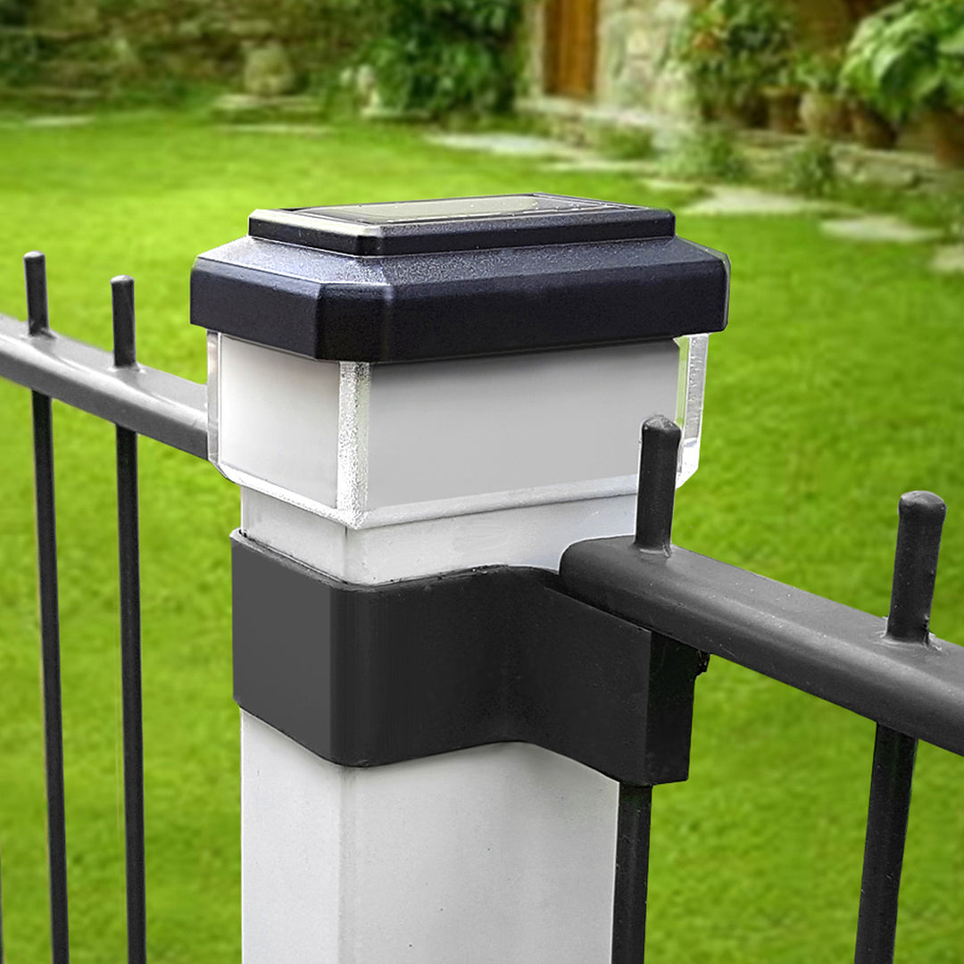 GreenBlue Solar LED Pole Light, 60x40mm, envelope-shaped canopy, 3200K, GB125 WW, 2 pieces