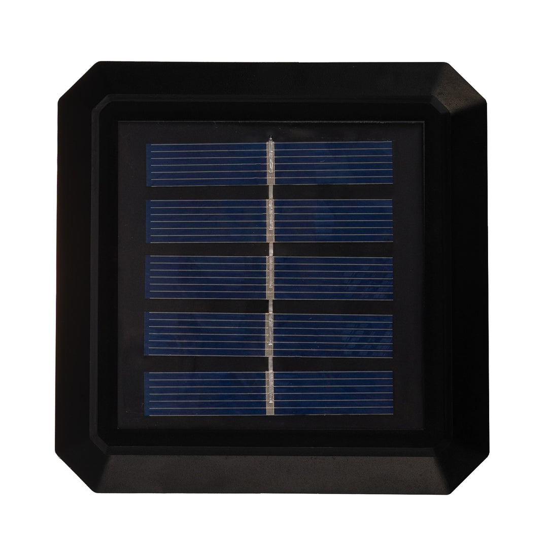 GreenBlue Solar LED Pole Light, 100x100mm, Envelope-shaped Canopy, 3200K, GB128 WW, 2 pieces
