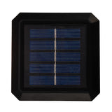 GreenBlue Solar LED Pole Light, 100x100mm, Envelope-shaped Canopy, 3200K, GB128 WW, 2 pieces