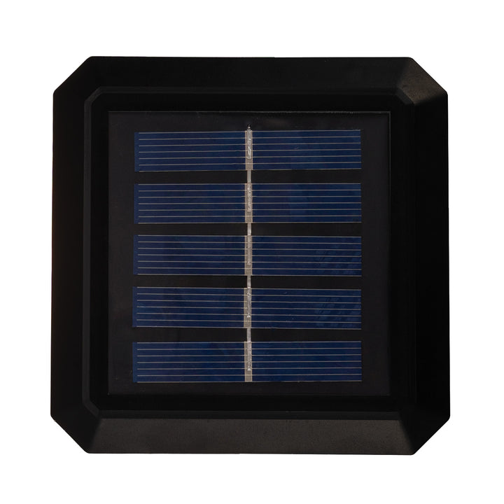 GreenBlue Solar LED Post Light, 100x100mm, Envelope-shaped Canopy, 3200K, GB128 WW, 4 pieces