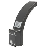 Maclean LED Facade Light, 800 lm, 10 W, natural white light (4000 K), gray, MCE343 GR, 2 pieces