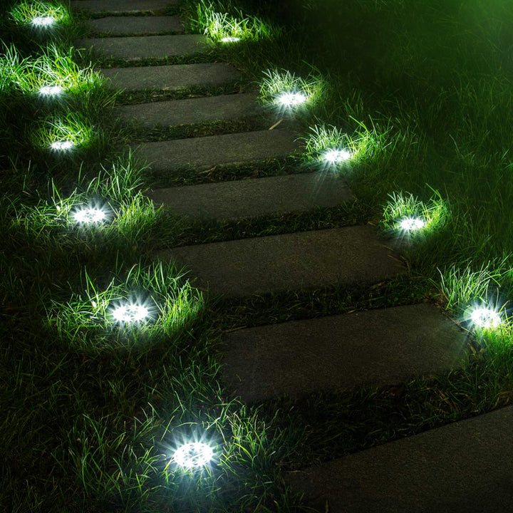 Maclean IP44 Solar LED Garden Motion Sensor Light, 12 SMD LEDs, 4000K, Ni-MH 600 mAh, 0.7W, MCE318, 4 pieces