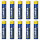 10 Varta Industrial 4003 R-03 LR03 AAA Alkaline Batteries