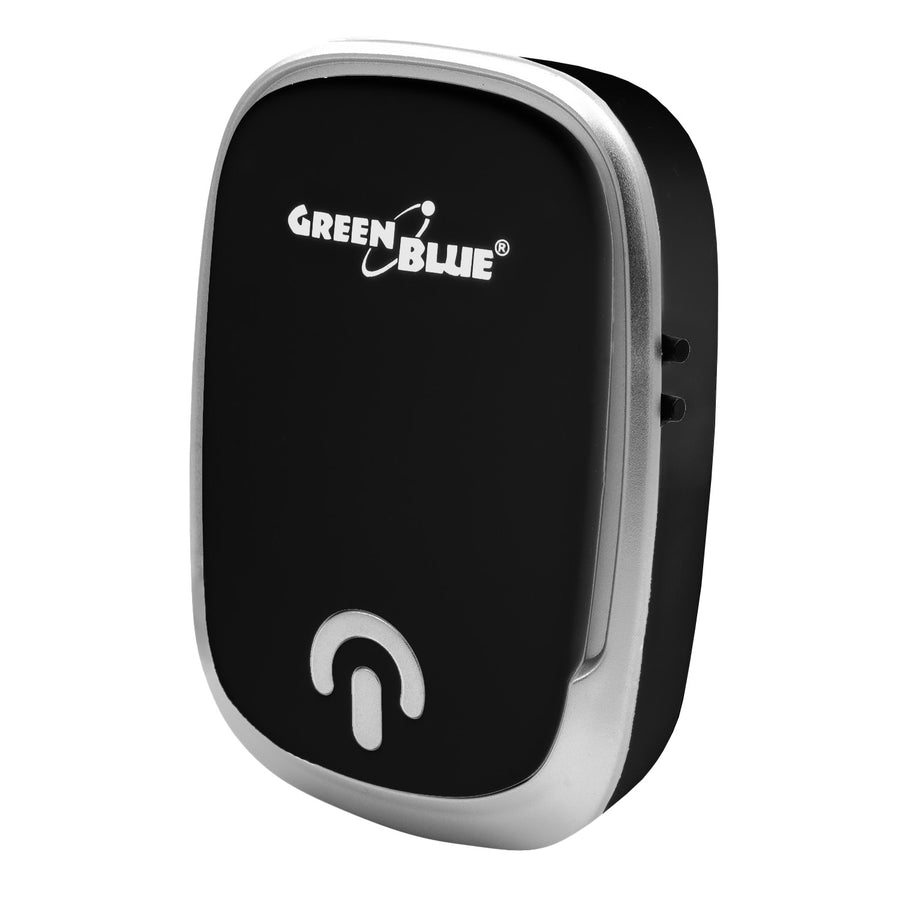 GreenBlue Wireless Doorbell, 38 melodies, 90 dB, black, range up to 200 m, GB404 B
