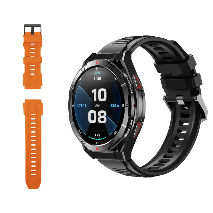 BLOW X14 Pro Smartwatch, 1.43" AMOLED Display, 490mAh Battery, GPS, 4GB RAM and 256MB Storage, Health Features, 2 Strap Colors, 89-016#