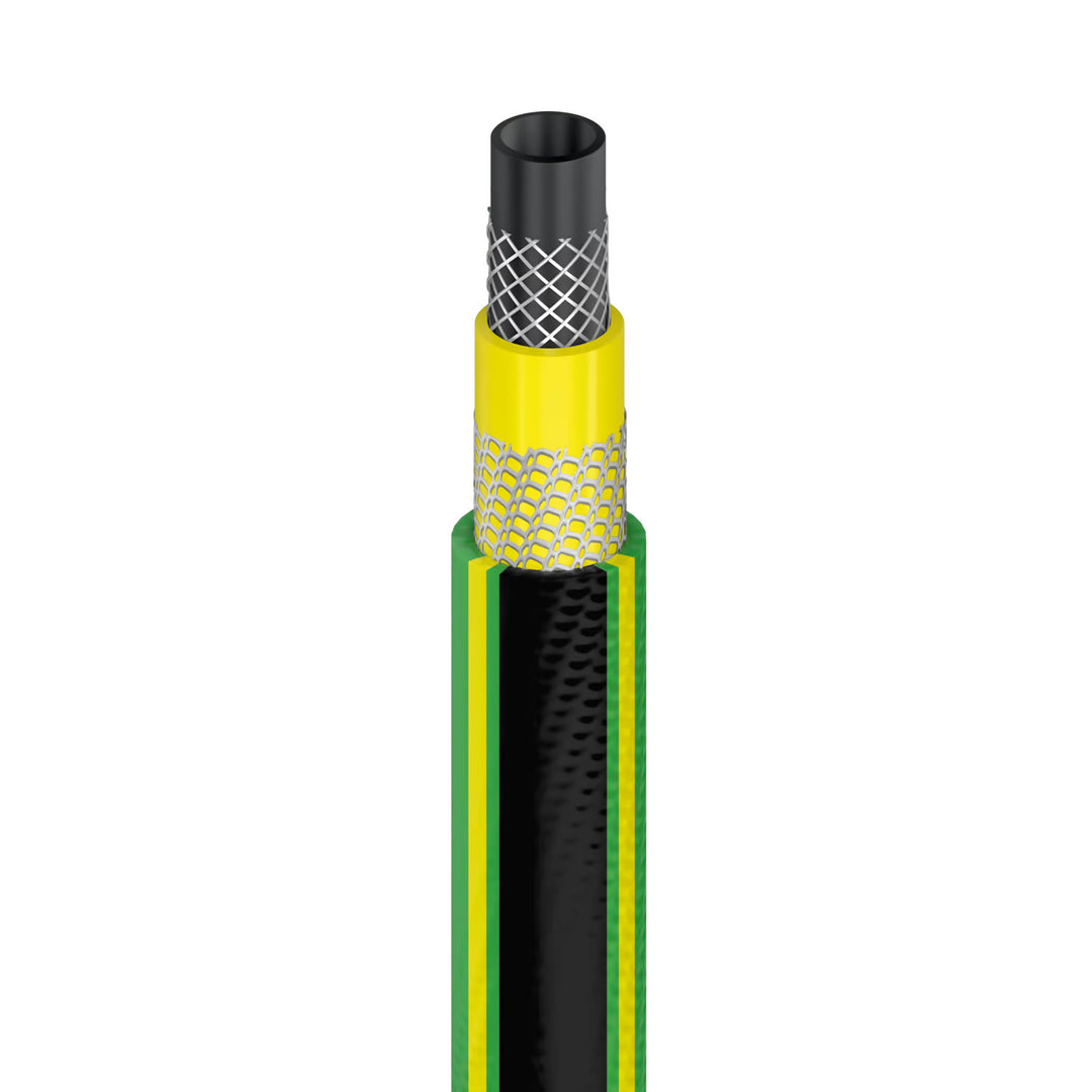 Cellfast Aluplus 1/2" 60m Hose Cart + Cellfast Green ATS2 1/2" 25m Garden Hose + Cellfast Basic 1/2" Straight Sprinkler Set