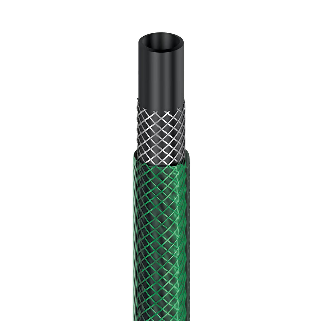 Cellfast Aluplus 1/2" 60m Hose Cart + Cellfast Economic 1/2" 25m Garden Hose + Set with Cellfast Basic 1/2" Straight Sprinkler