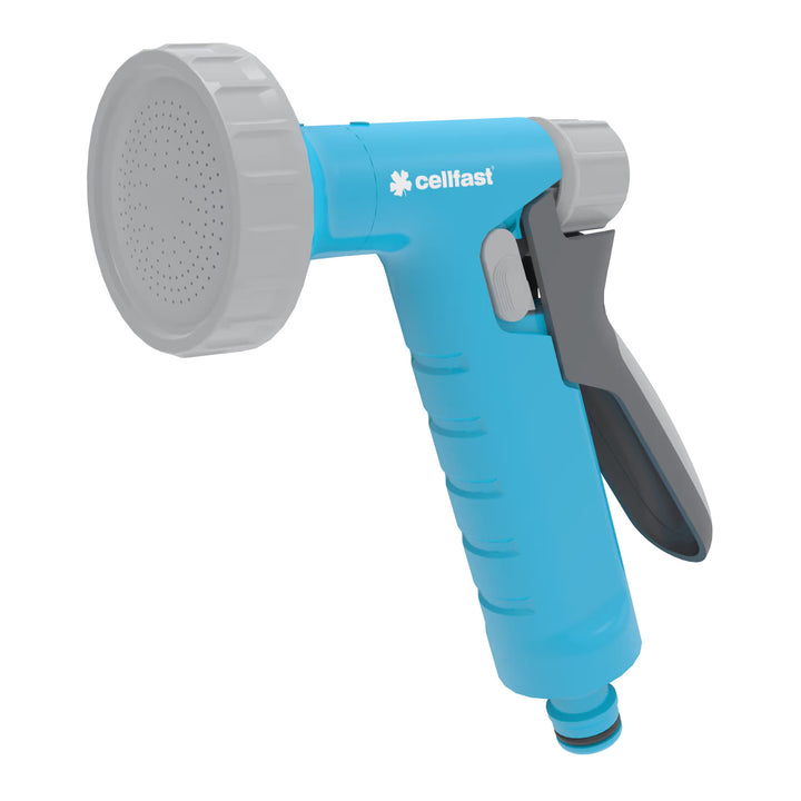 Cellfast Economic 1/2" 20-meter Garden Hose + Spray Gun + 3/4" Female Threaded Connector + 1/2" Straight and Stop Quick-Connect Fittings