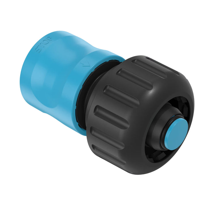 Cellfast Economic 3/4" 20m Garden Hose + Spray Gun + 3/4" Female Threaded Connector + 3/4" Straight and Stop Quick-Connect Fittings