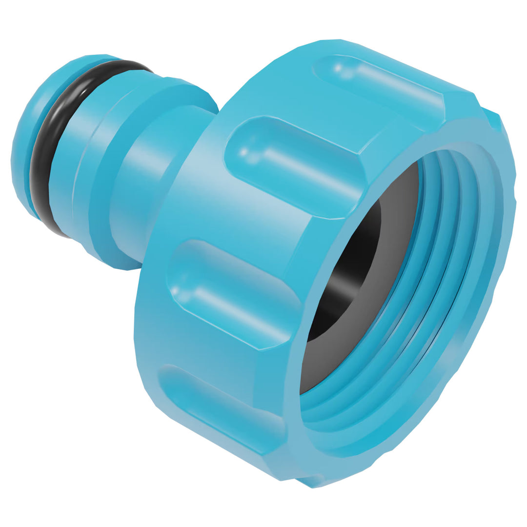 Cellfast Economic 1/2" 30m Garden Hose + Cellfast Aluplus Hose Stand + 3/4" Female Threaded Connector 3/4" + 1/2" straight quick-connect coupling + 1/2" stop quick-connect coupling + Cellfast Economic straight sprinkler