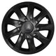 NRM DRACO 15" Universal Wheel Covers, Matte Black (Set of 4)