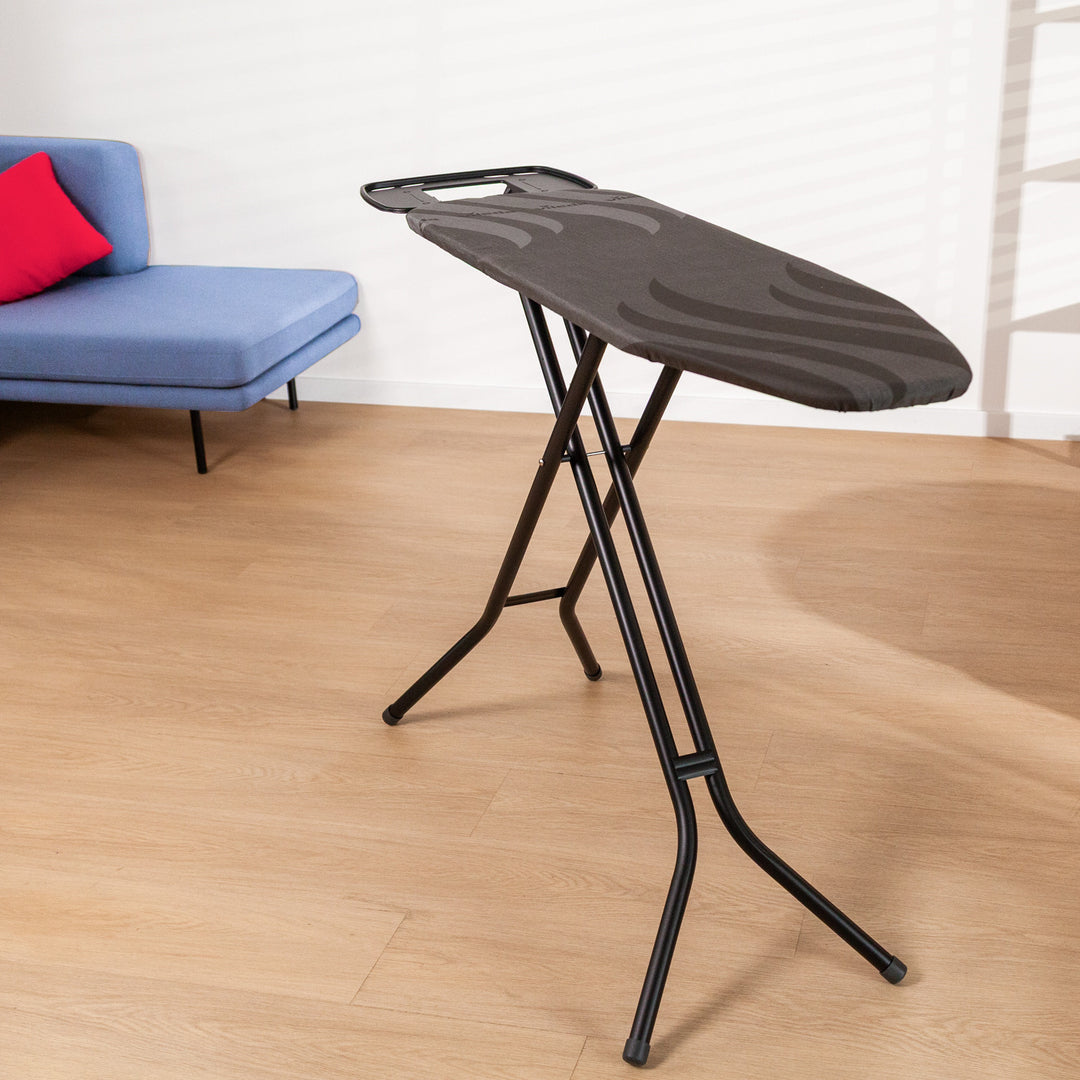 Vileda Total Reflect Ultimate Ironing Board, 100% cotton cover, reflects heat and steam back onto fabrics, adjustable height, XXL base, 183416