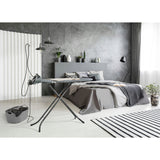 Leifheit Air Board M Black Plus Ironing Board, reflects heat and steam, height-adjustable, 72485