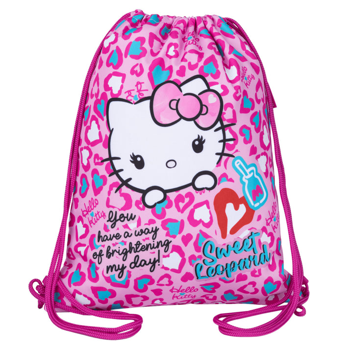 Hello Kitty Coolpack School Set, Jerry 3-Compartment Backpack (15"), Jumper 3 Pencil Case with Accessories, and a Sports Shoe Bag