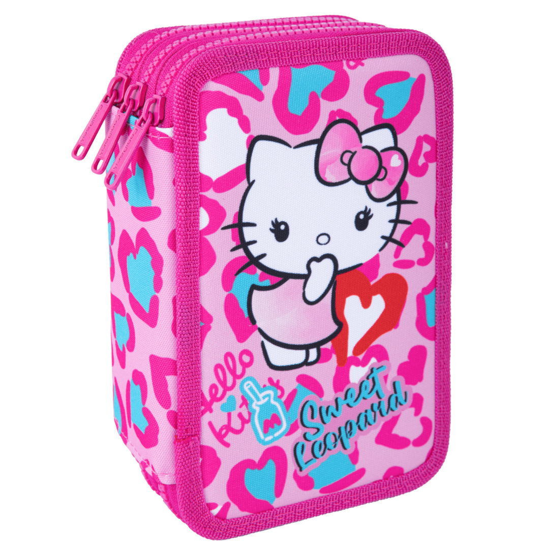 Hello Kitty Coolpack School Set, Jerry 3-Compartment Backpack (15"), Jumper 3 Pencil Case with Accessories, and a Sports Shoe Bag