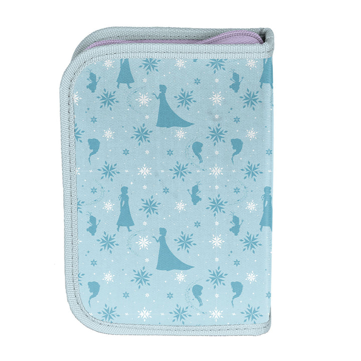 Frozen Paso School Set, backpack with two compartments, adjustable shoulder straps, and a padded back panel; pencil case with accessories and holders for school supplies; shoe bag that can be worn on the back; DF26AA