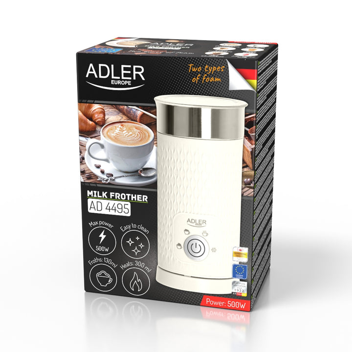 Milk Frother - Frothing and Heating, Adler, AD 4495