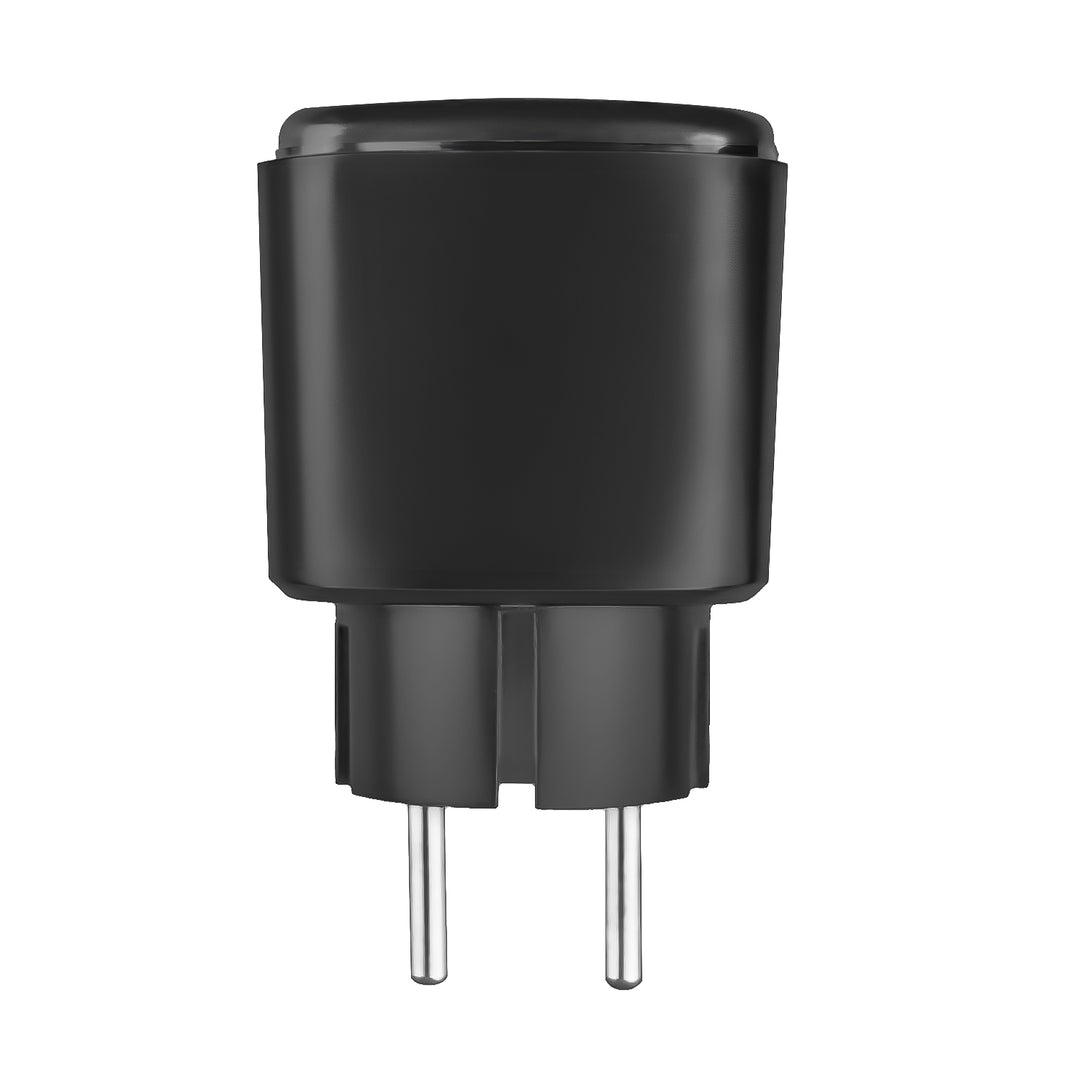 GreenBlue Remote-Controlled WiFi Outlet, Android/iOS/Alexa/Google Home, Timer, Watt Meter, Max 16A/3840W, GB735 B, 2 pieces