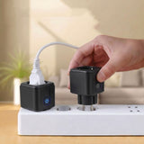 GreenBlue Remote-Controlled WiFi Outlet, Android/iOS/Alexa/Google Home, Timer, Watt Meter, Max 16A/3840W, GB735 B, 2 pieces