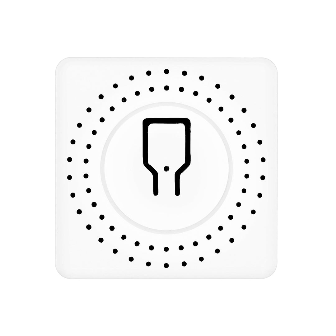 GreenBlue Flush-Mount WiFi Relay, Android/iOS/Alexa/Google Home, 100–240 V AC, 50/60 Hz, max. 16 A, for 150 W LEDs, GB739, 4 pieces