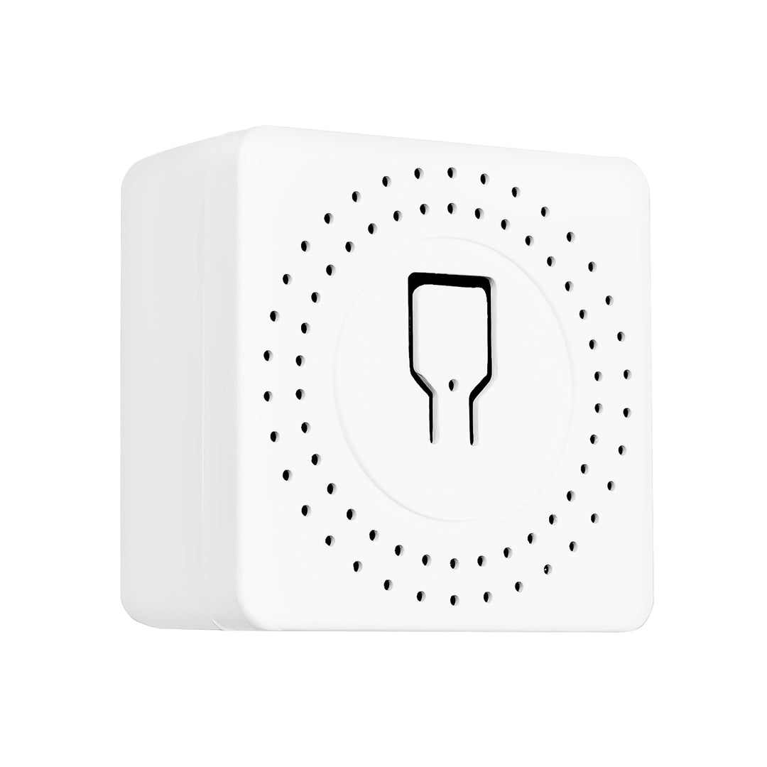GreenBlue Flush-Mount WiFi Relay, Android/iOS/Alexa/Google Home, 100–240 V AC, 50/60 Hz, max. 16 A, for 150 W LEDs, GB739, 4 pieces