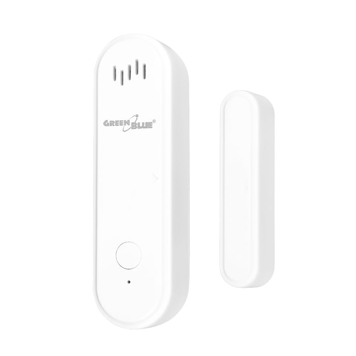 GreenBlue Wireless Reed Switch / WiFi Door/Window Sensor, Android/iOS, 3.0V DC, LR03x2, with Alarm, GB478, 2 Sets