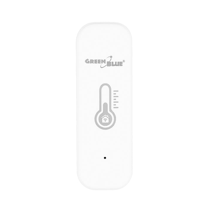 GreenBlue WiFi Temperature and Humidity Sensor, Android/iOS/Alexa/Google Home, 3.0V DC, LR03x2, GB737, 2 pieces