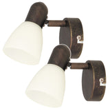 Soma E14 Spot Lamp, max. 40W, Antique Brown 6591, 2 pieces