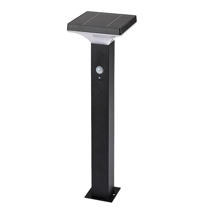 Rabalux Outdoor Solar Floor Lamp, 4W LED, IP44, Black, Geleen, 2 pieces