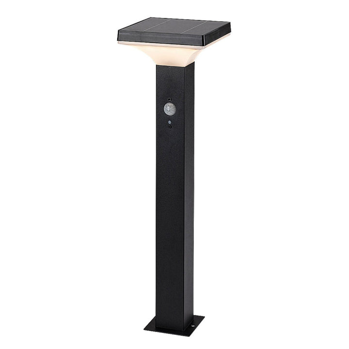 Rabalux Outdoor Solar Floor Lamp, 4W LED, IP44, Black, Geleen, 4 pieces