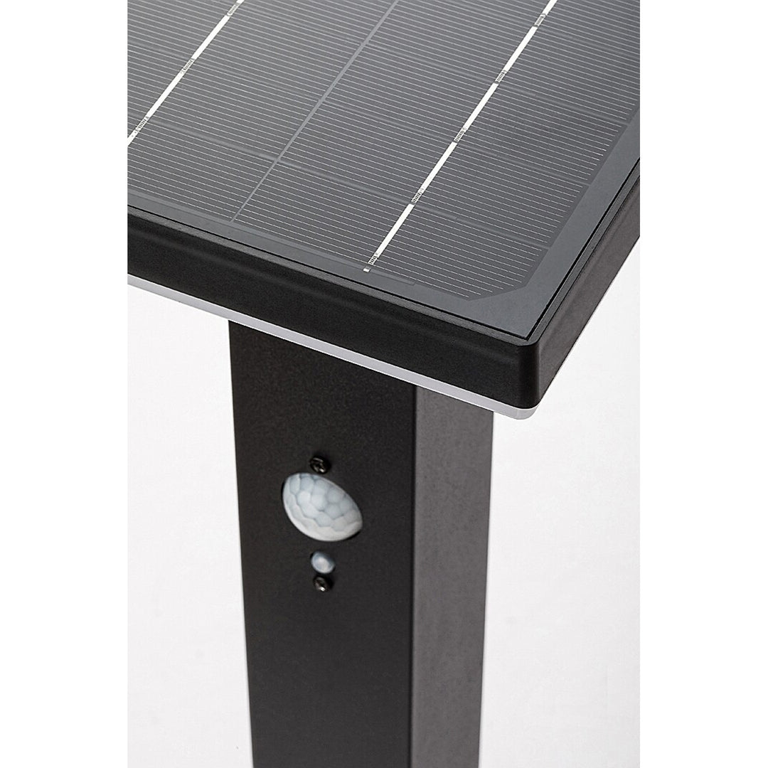 Rabalux Outdoor Solar Floor Lamp, 4W LED, IP44, Black, Geleen, 4 pieces