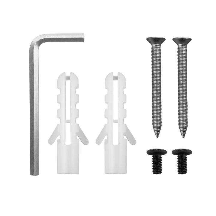Maclean Horizontal Wall-Mounted Bike Rack, steel, max. load 30 kg, adjustable angle, MC-172, 2 pieces