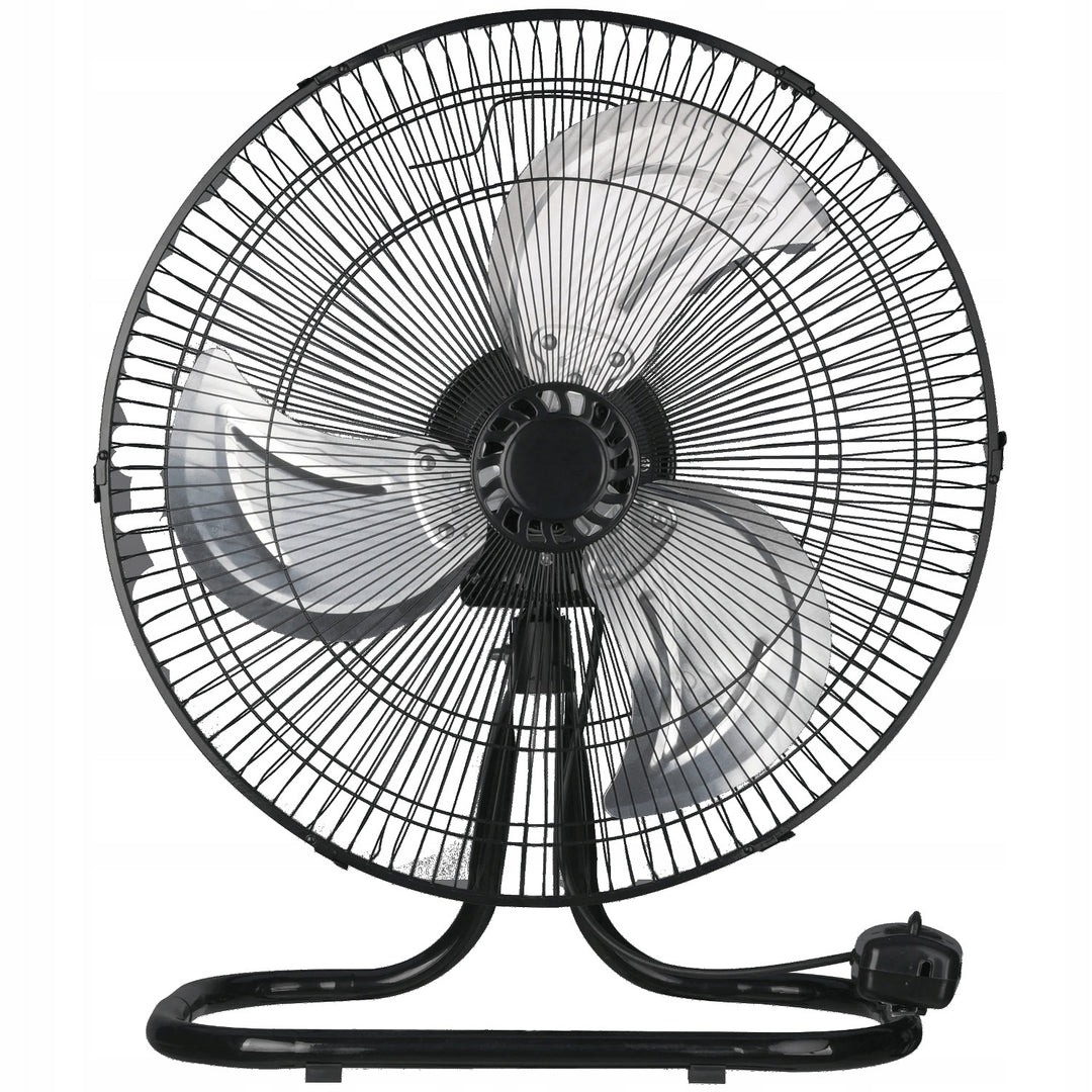 LTC Floor Fan, 18", black, adjustable height, 50W, LXWT04C