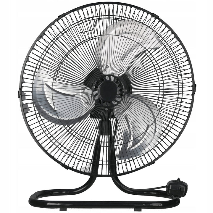 LTC Floor Fan, 18", black, adjustable height, 50W, LXWT04C