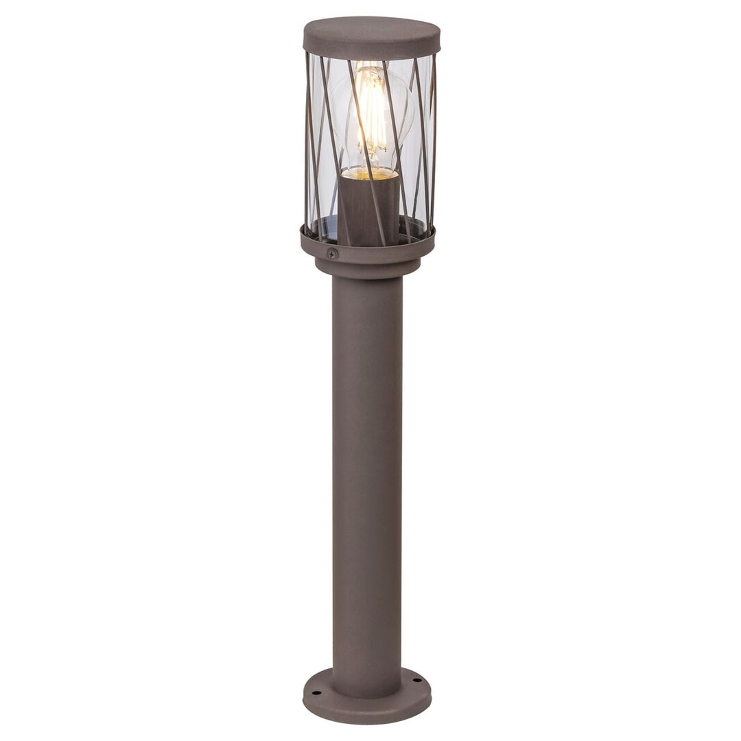 Rabalux Budapest Garden Floor Lamp, IP44, brown, E27 socket, max 40W, 8889