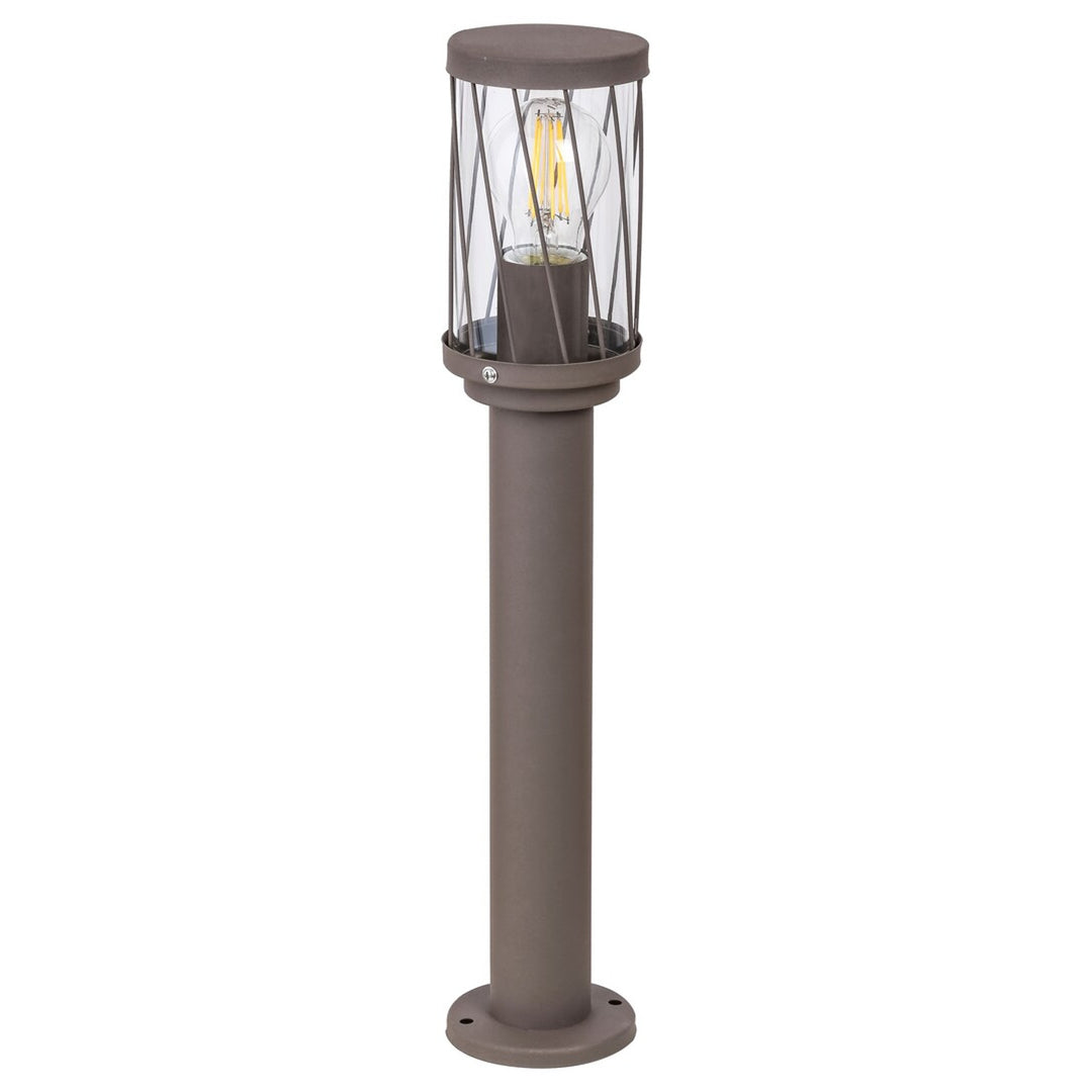 Rabalux Budapest Garden Floor Lamp, IP44, brown, E27 socket, max 40W, 8889