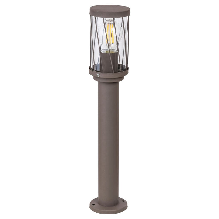 Rabalux Budapest Garden Floor Lamp, IP44, brown, E27 socket, max 40W, 8889
