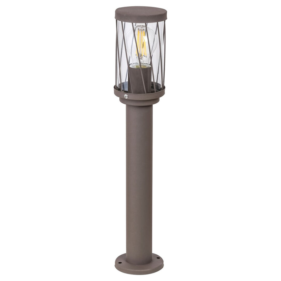 Rabalux Budapest Garden Floor Lamp, IP44, brown, E27 socket, max 40W, 8889
