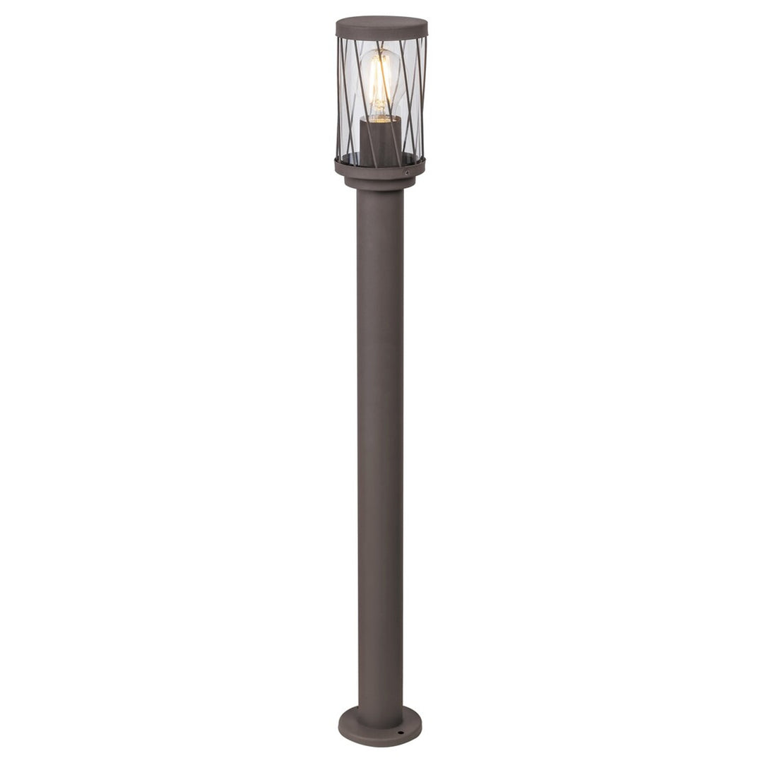 Rabalux Budapest Garden Floor Lamp, IP44, brown, E27 socket, max 40W, 8890