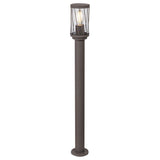 Rabalux Budapest Garden Floor Lamp, IP44, brown, E27 socket, max 40W, 8890