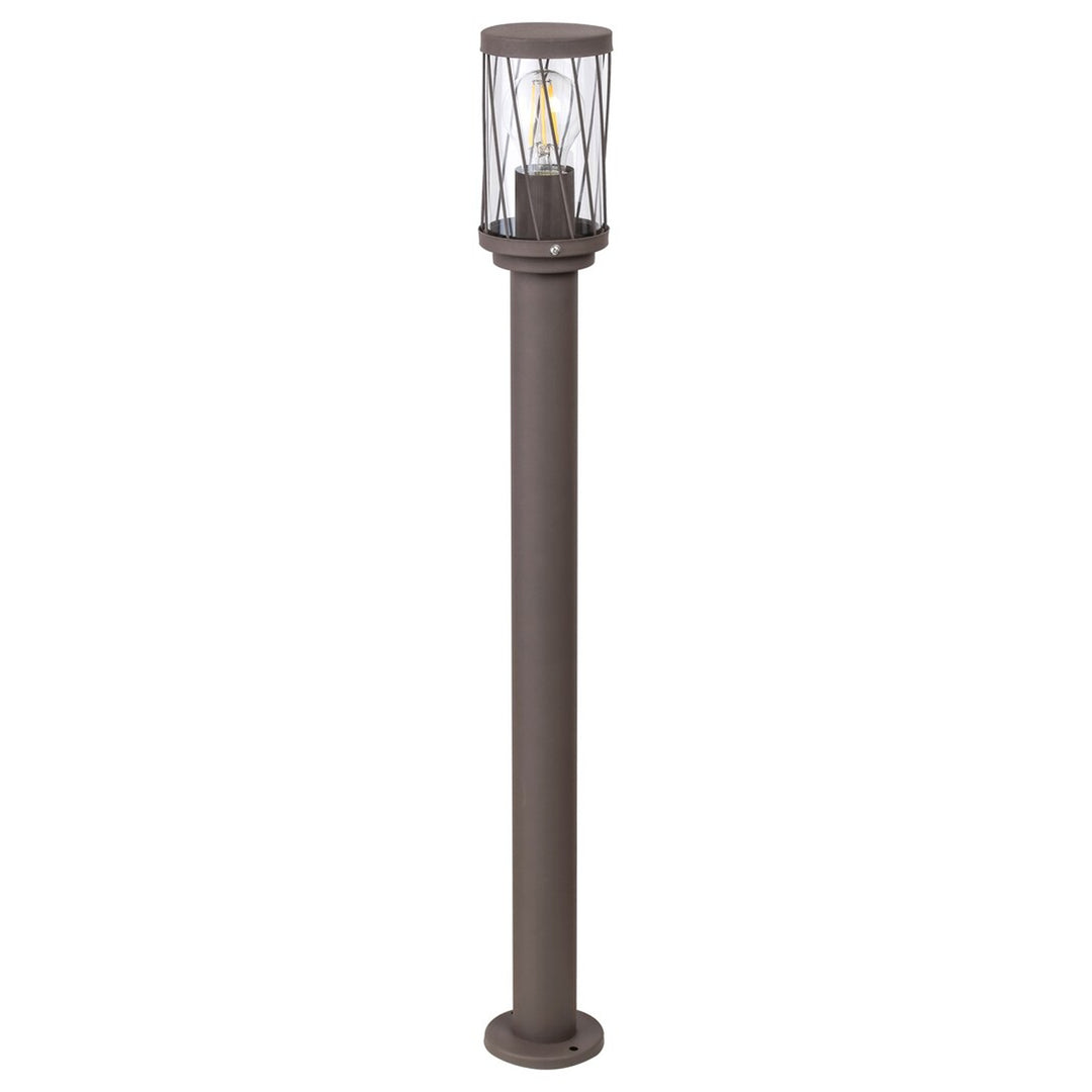 Rabalux Budapest Garden Floor Lamp, IP44, brown, E27 socket, max 40W, 8890