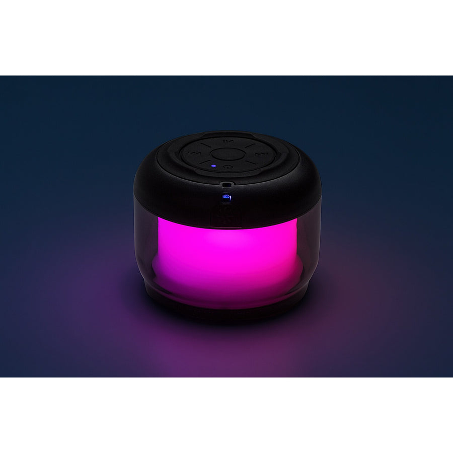 Rabalux Radelia Desk Lamp, Bluetooth Speaker, RGB, Black, IP20, Rechargeable Battery, 76110