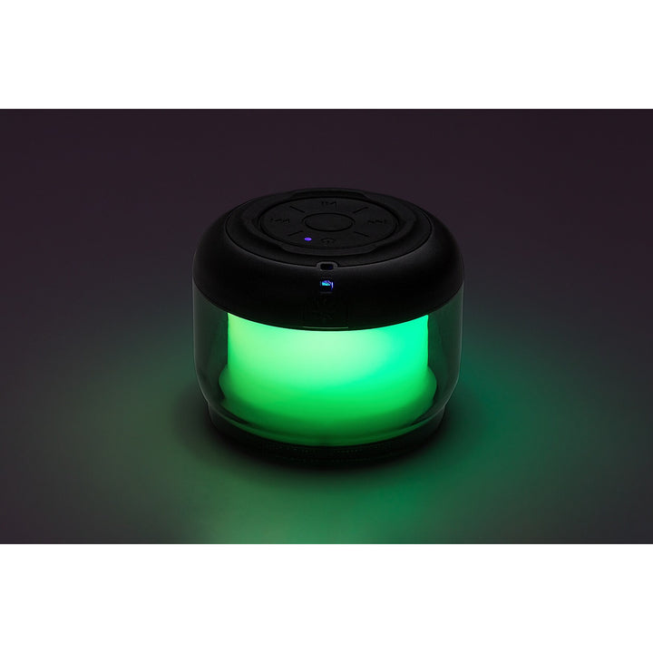 Rabalux Radelia Desk Lamp, Bluetooth Speaker, RGB, Black, IP20, Rechargeable Battery, 76110