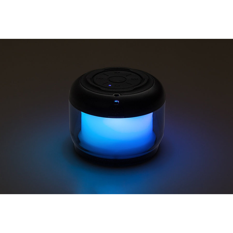 Rabalux Radelia Desk Lamp, Bluetooth Speaker, RGB, Black, IP20, Rechargeable Battery, 76110