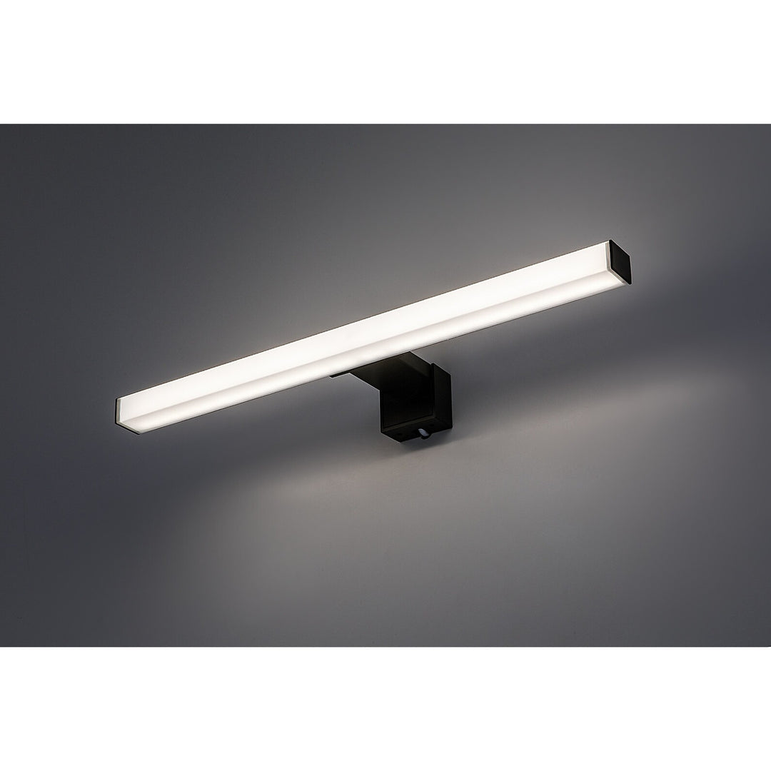 Rabalux Oliro LED 6W Black Bathroom Light, IP44, 4000 K, 75051
