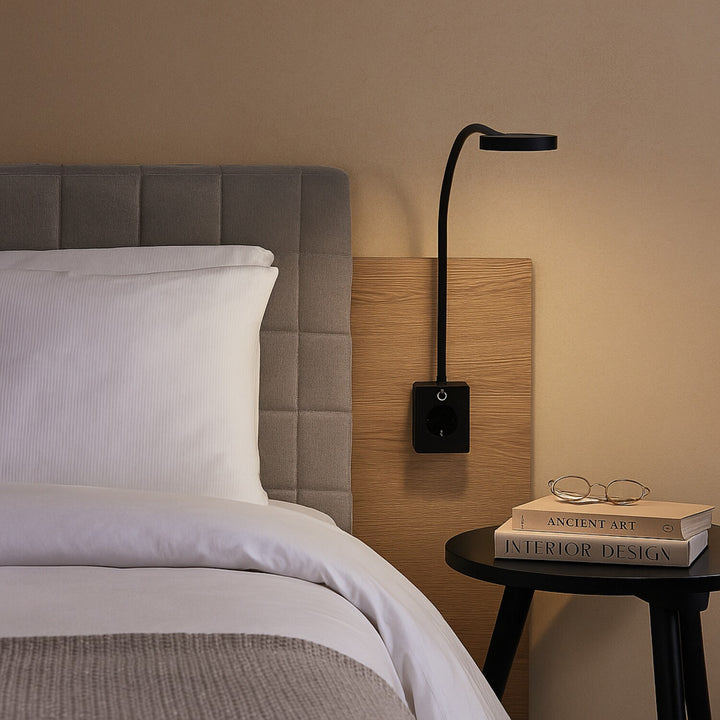 Rabalux Tivro Wall Sconce, 4W LED, Black, IP20, 3 Color Temperature Options: 3000, 4000, 6000, 71283