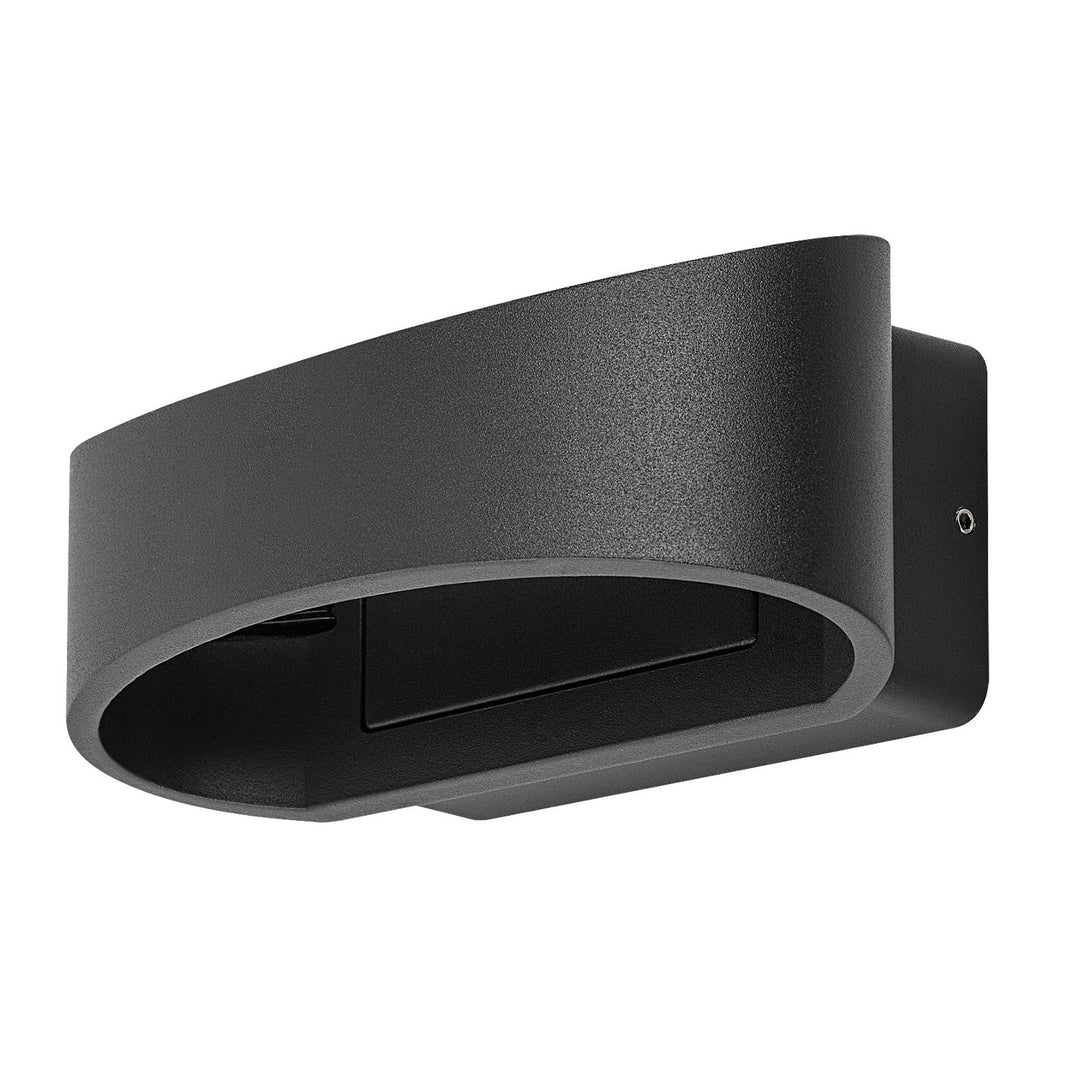 Rabalux Gerla Outdoor Wall Sconce, Anthracite, 9W LED, IP54, 3000 K, 77179