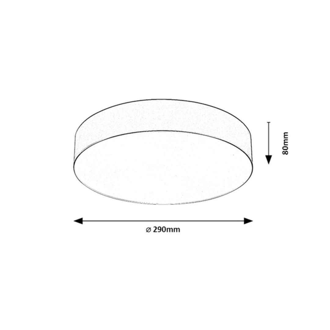 Rabalix Dolen Lamp, Black, 2x E27, max 9W, IP43, 75065
